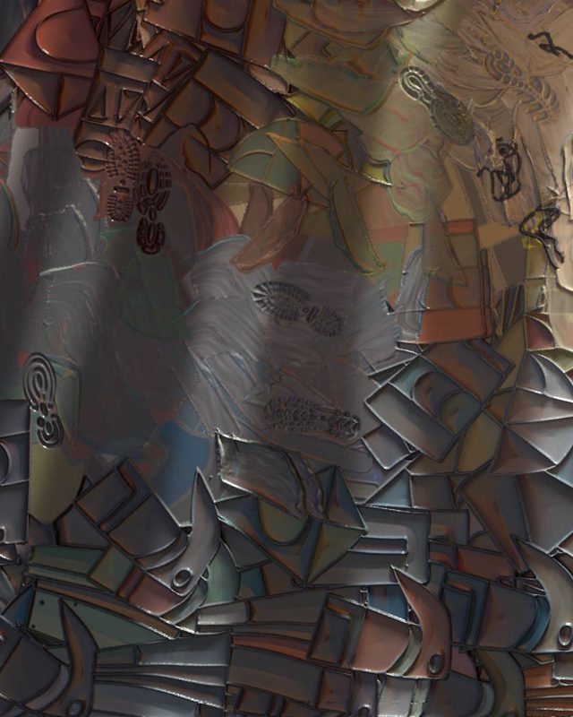 She Eludes Me, 2022 — detail