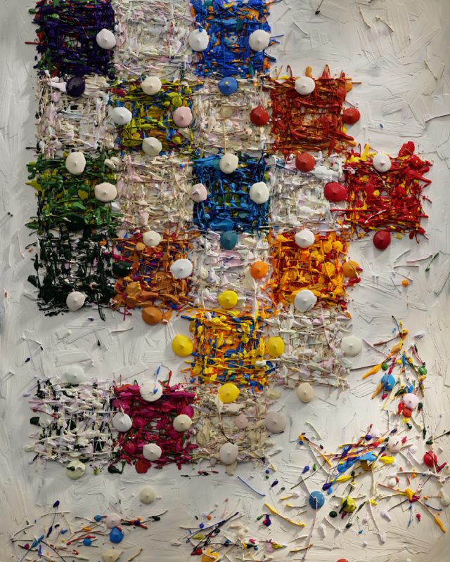 The Puzzle I–XVII, 2024 — detail