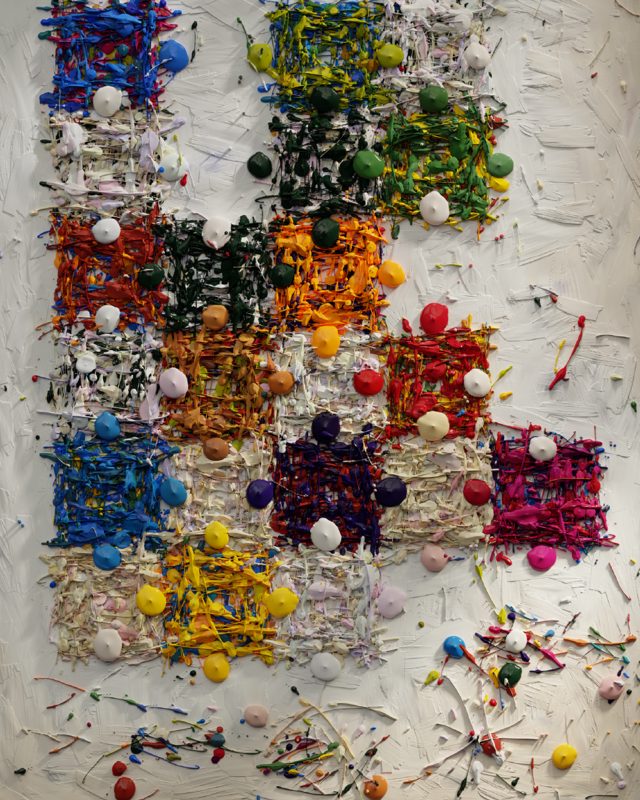 The Puzzle I–XVII, 2024 — detail